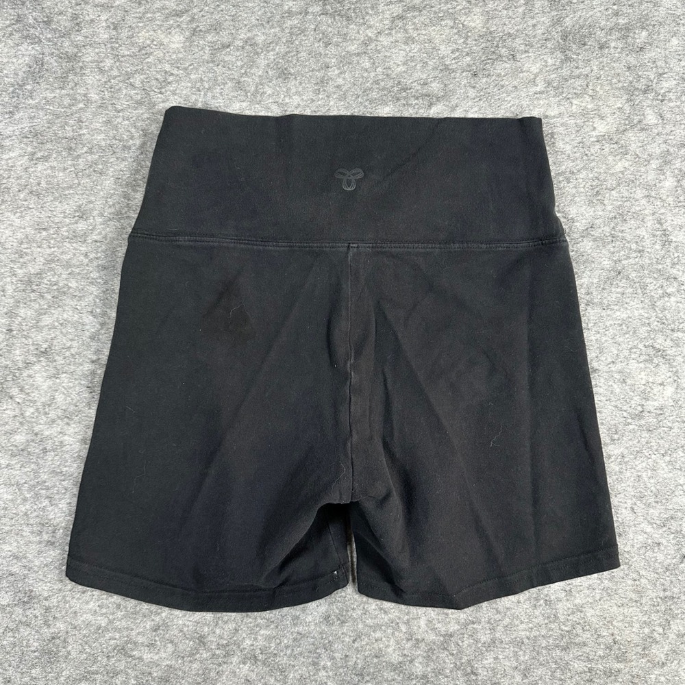 Tna Women Black Atmosphere High Rise Athletic Biker Shorts M - Picture 2 of 8